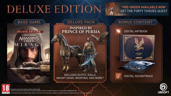 Ubisoft Assassin's Creed Mirage - Deluxe Edition Premium Xbox Series X