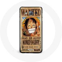 Maniacase Hoesje voor Samsung Galaxy J7 One Piece Manga Luffy zoek poster