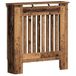 VidaXL Radiatorafdekking oud hout 78 x 19 x 81,5 cm bewerkt hout