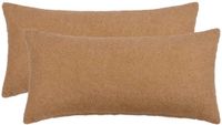 vidaXL Kussensloop 2 stuks HEERLEN Beige 40 x 70 cm Bouclé