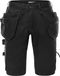 Fristads Korte werkbroek stretch dames 2904 GWM - Zwart - 40