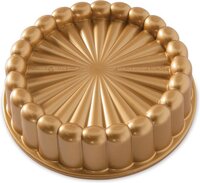 Nordic Ware Charlotte Cake Pan - Premier Gold - Round - 22.2cm - Aluminium