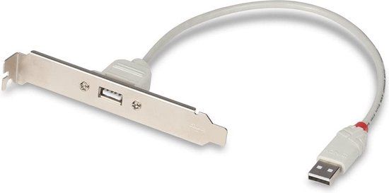 LINDY USB 1.1 Adapter [1x USB 1.1 stekker A - 1x USB 1.1 bus A]