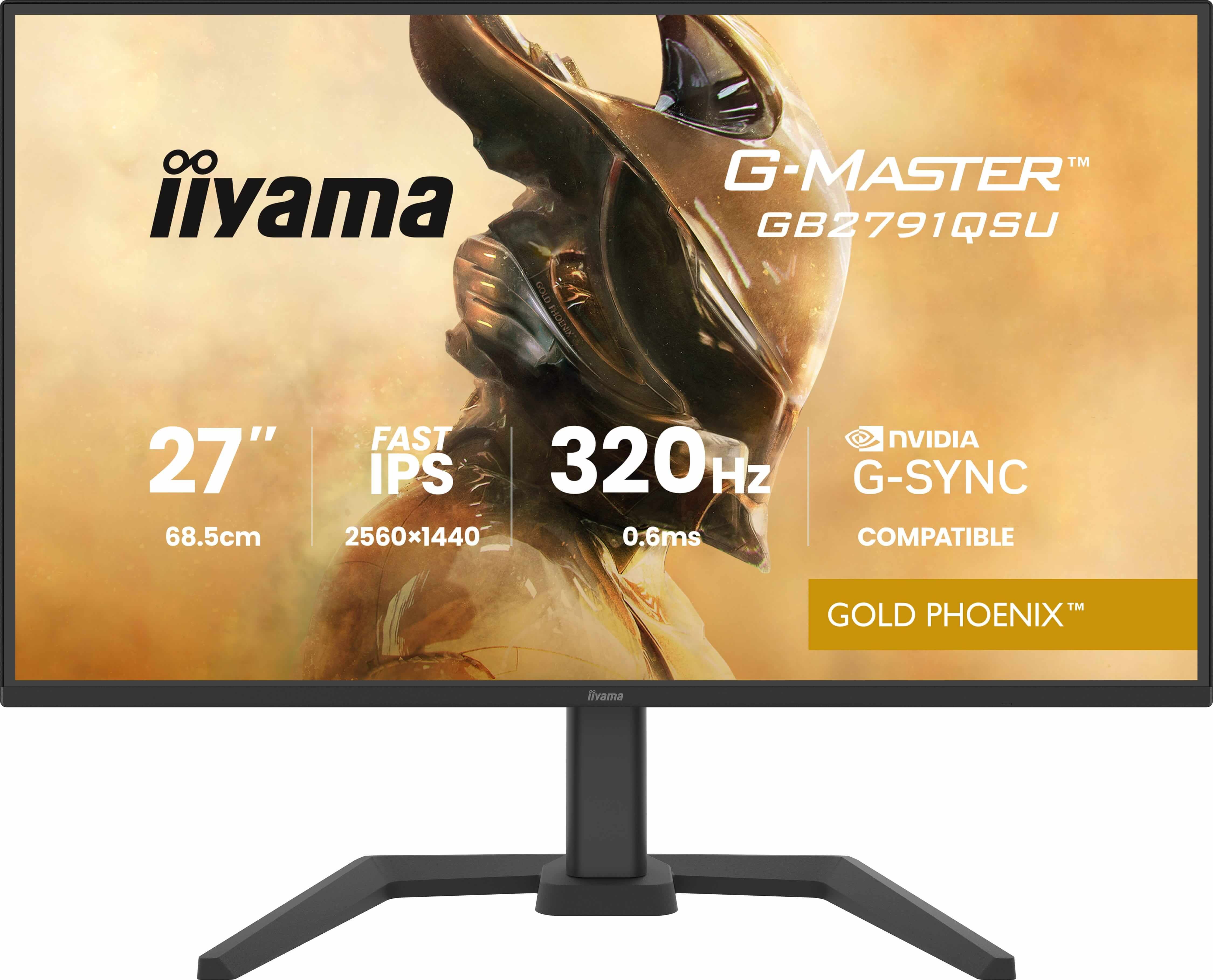 iiyama G-MASTER GB2791QSU-B1 27-inch Gold Phoenix Gaming Monitor
