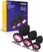 OHYES Siliconen Buttplugs Set 3-Delig - Roze