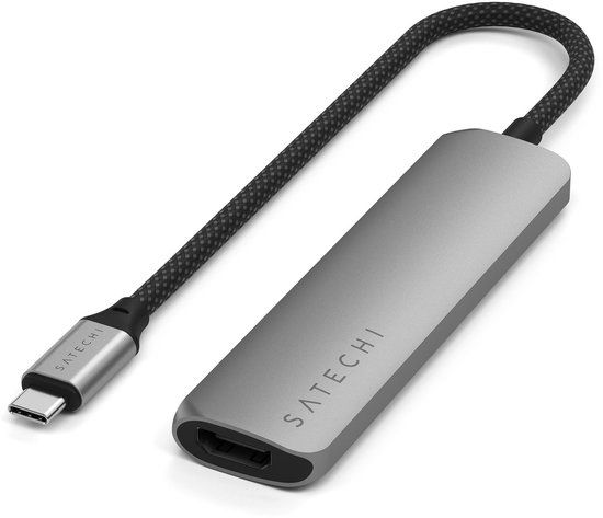 Satechi ST-P4SK interface hub USB Type-C 10000 Mbit/s - Grijs