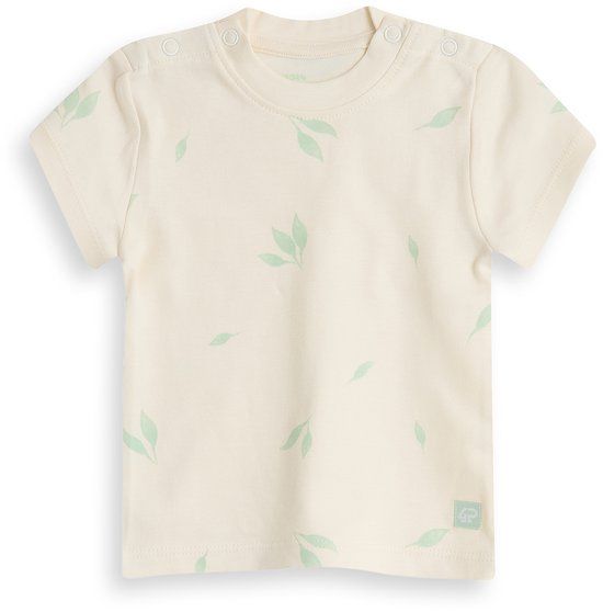 4PRESIDENT Newborn T-shirt - Gardenia - Maat 62