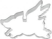 Städter Uitsteker RVS - vliegend varken - 7cm