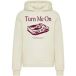 Mister Tee Turn Me On platenspeler hoodie/trui - M - Crème