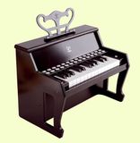 Hape Lichtgevende Piano Zwart - Kinderpiano met 25 Oplichtende Toetsen - Elektronisch Keyboard voor Kinderen vanaf 3 Jaar
