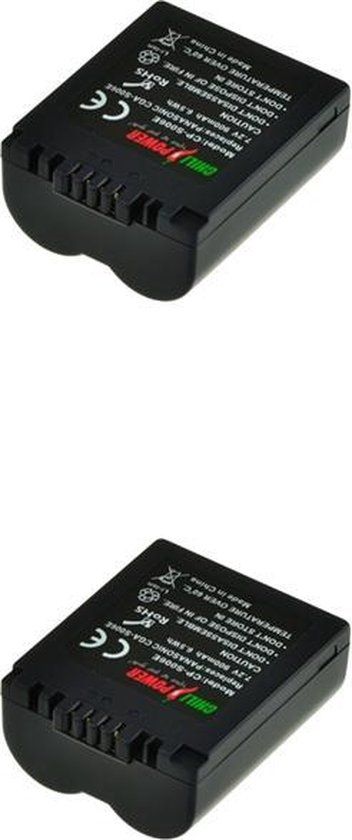 Chili Power ChiliPower CGR-S006 accu voor Panasonic - 900mAh - 2-Pack