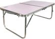 Kohala Table de camping pliable Argent