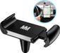 MMOBIEL Support de téléphone de voiture grille d'aération - Noir