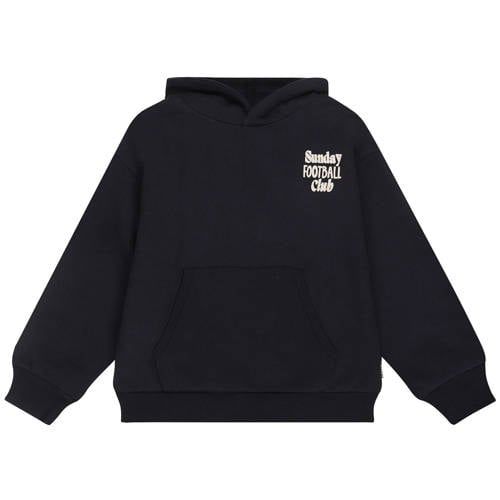 Tumble 'n Dry hoodie met backprint - donkerblauw