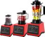 StarTech BF-5032 - Krachtige staande blender en smoothie maker, 3-in-1 - 9500W - 0,5/1,5/3 liter containers - Blender voor ijs, noten en fruit - 220-240V