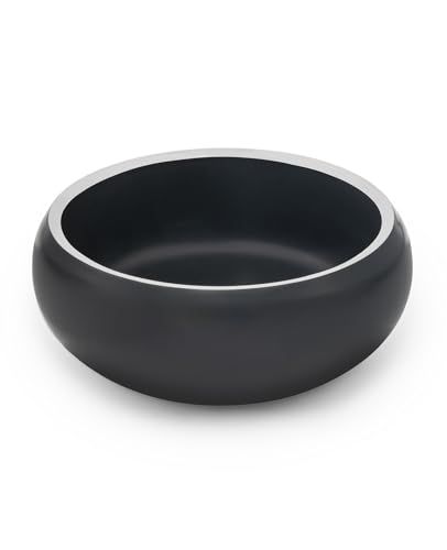 Lionto Voederbak - 800 ml - Zwart - Roestvrij Staal - Antislip