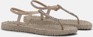 Ilse Jacobsen Slippers met enkelband en glitter CHEERFUL10G - 149 Atmosphere