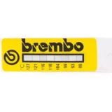 Brembo Autocollants pour étrier de frein Température 88-127° HPK
