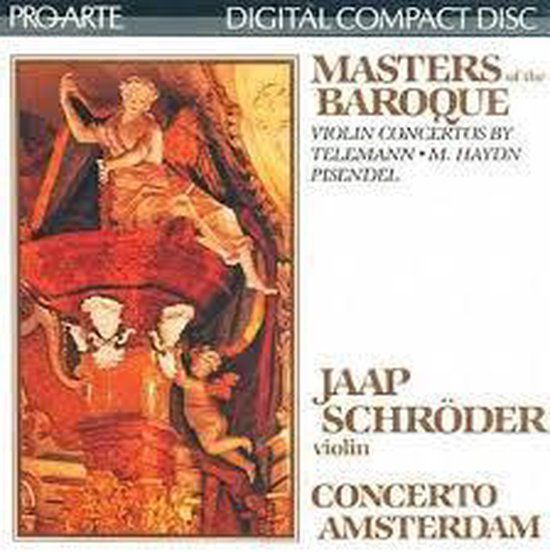 Masters of the Baroque - Jaap Schröder - Concerto Amsterdam - Stereo - Jewel Case