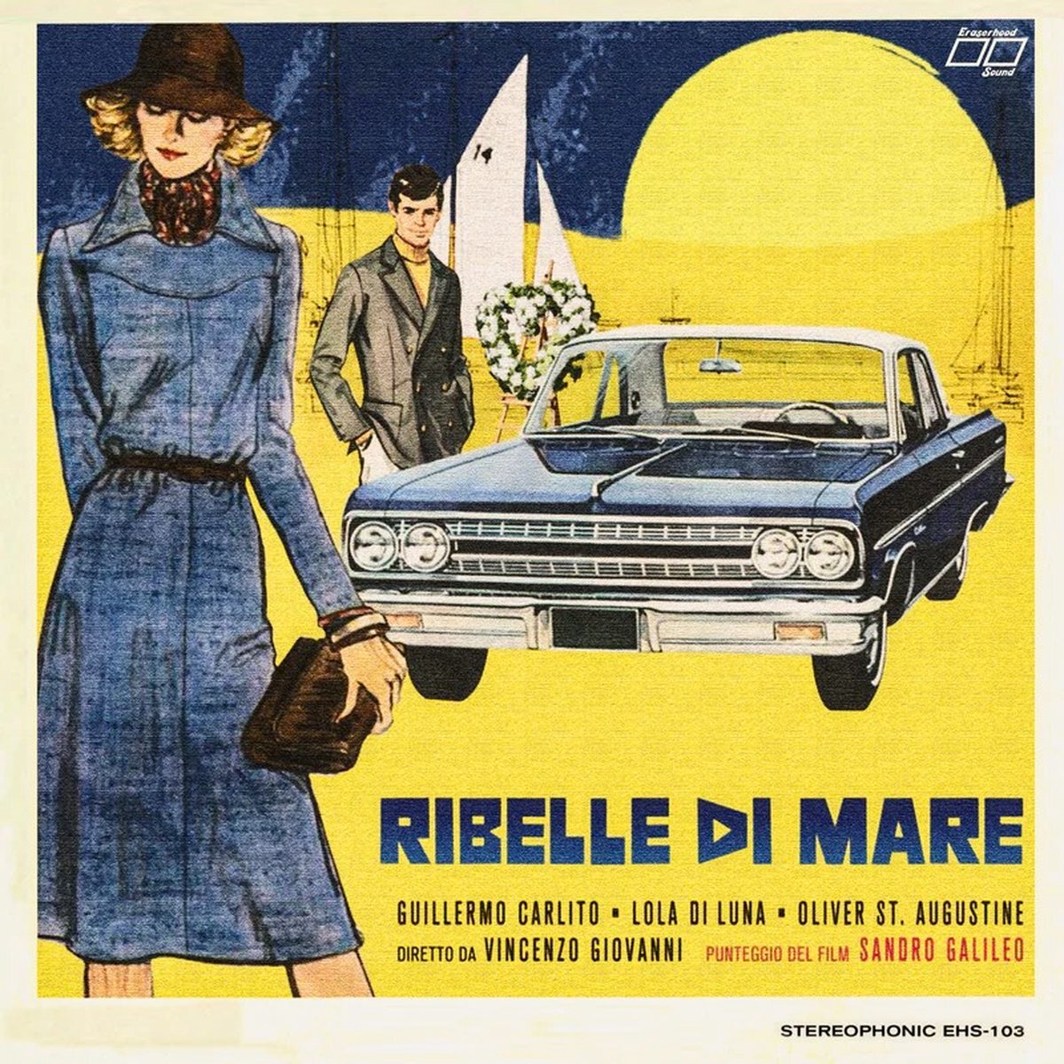 Konkurrent Sandro Galileo & Eraserhood Sound - Ribelle Di Mare (LP)