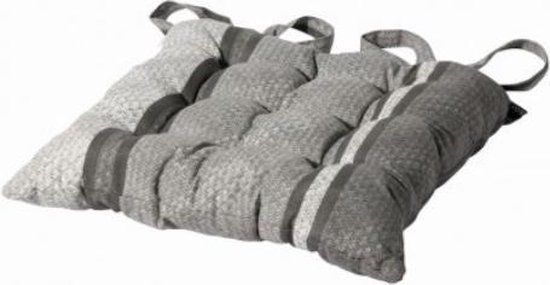 Madison Toscane Zitkussen - 46x46 cm - Verry Grey