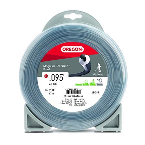 Oregon 22-395 Gatorline Heavy-Duty Professional Magnum Trimmer Line - 0.095" x 288' - Gray