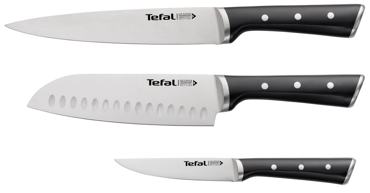 Tefal Ice Force Messenset - 3-delig