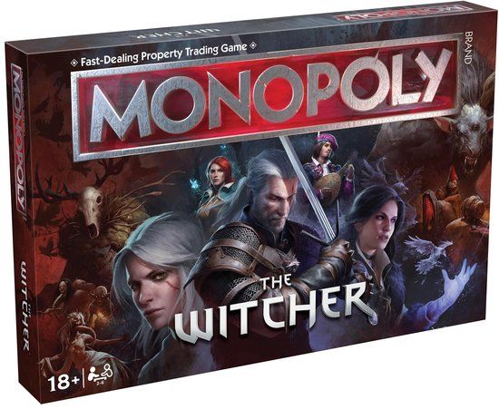 Monopoly The Witcher Edition Bordspel Engels