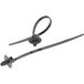 TRU COMPONENTS 1592908 TC-PDVR170BK203 Serre-câble 169 mm 5 mm Noir Avec cheville et plaque 1 pièce(s)