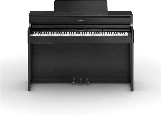 Roland HP704 Digitale Piano - Charcoal Black - Mat Zwart