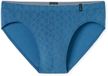SCHIESSER Supermini Heren Onderbroeken Blauw Effen Katoen/Modal/Elastaan