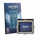 Savvies Screenprotector voor Shearwater Perdix 3 - Folie Beschermfolie transparant 6 Stuks