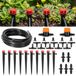 POM set d'irrigation goutte à goutte - 33 pièces - Système d'irrigation automatique de jardin - Tuyau PVC 5 m