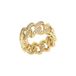 JOOP! Bague femme, acier inoxydable, 11 mm, avec zircone, or, idée cadeau, livrée dans un coffret cadeau bijoux