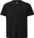 s.Oliver T-shirt en coton pour homme à col en V et imprimé logo Noir 4XL