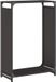 vidaXL - Brandhoutrek - 60x28x90 cm - Koudgewalst Staal - Zwart