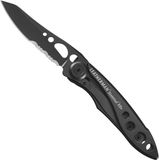 Leatherman Skeletool KBx - Vielseitiges Kombi-Messer, integrierter Flaschenöffner, 420HC-Edelstahl, Onyx