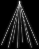 vidaXL LED-kerstboom - binnen - buiten - 1300 - LEDs - koud - wit - 8 - m