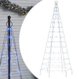VidaXL LED-kerstboom 200 LED's 180 cm blauw