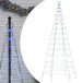 VidaXL LED-kerstboom 200 LED's 180 cm blauw