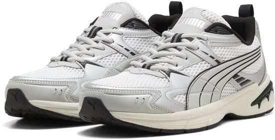 PUMA MILENIO TECH 2000 REFLECT-X Unisex Sneakers - PUMA White-Cool Light Gray-PUMA Black