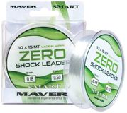 Maver Zero 15 M Taps Toelopende Onderlijn Transparant 0.160-0.220 mm