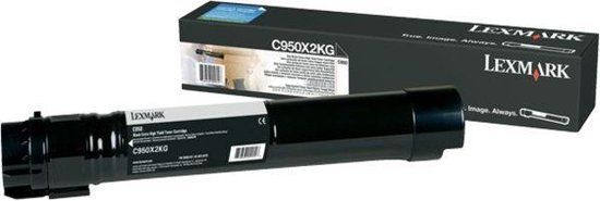 Lexmark C950X2KG Toner Cartridge - Black - 38000 Pages