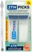 2TH Picks - 120 st - Tandenstoker - Wit - Normaal - Kunststof