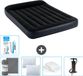 Intex Luchtbed - Twijfelaar - 137 x 191 x 25 cm - Bleu foncé