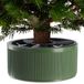 KADAX Kerstboomstandaard, van gerecycled kunststof, dennenboomstandaard voor een echte boom (boomhoogte tot 150 cm, groen)