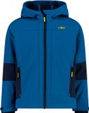 Cmp Fix Hood 3a00094 Softshelljack Blauw 5 Years Jongens