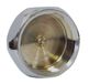 Boutté 3149312 stop, messing, binnendraad, 20 x 27, chroom