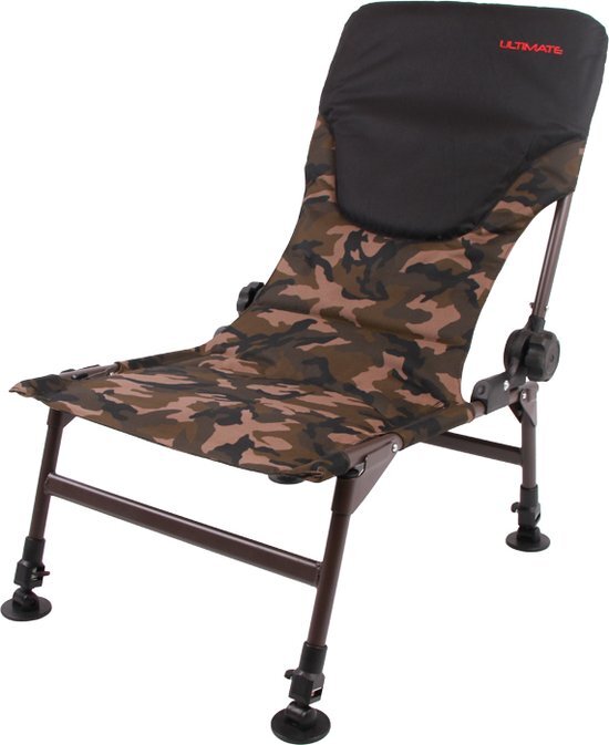 Ultimate Recliner Chair - Visstoel - Verstelbare Rugleuning - Camouflage