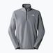 The North Face Reaxion 1/4 Zip Fleece Sweater voor heren Tnf Light Grey Heather M